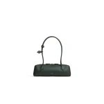 Alaia Le Teckel Medium Bag in Calfskin, Lichen | Shoulder & Crossbody Bags | Luxury Shoes 