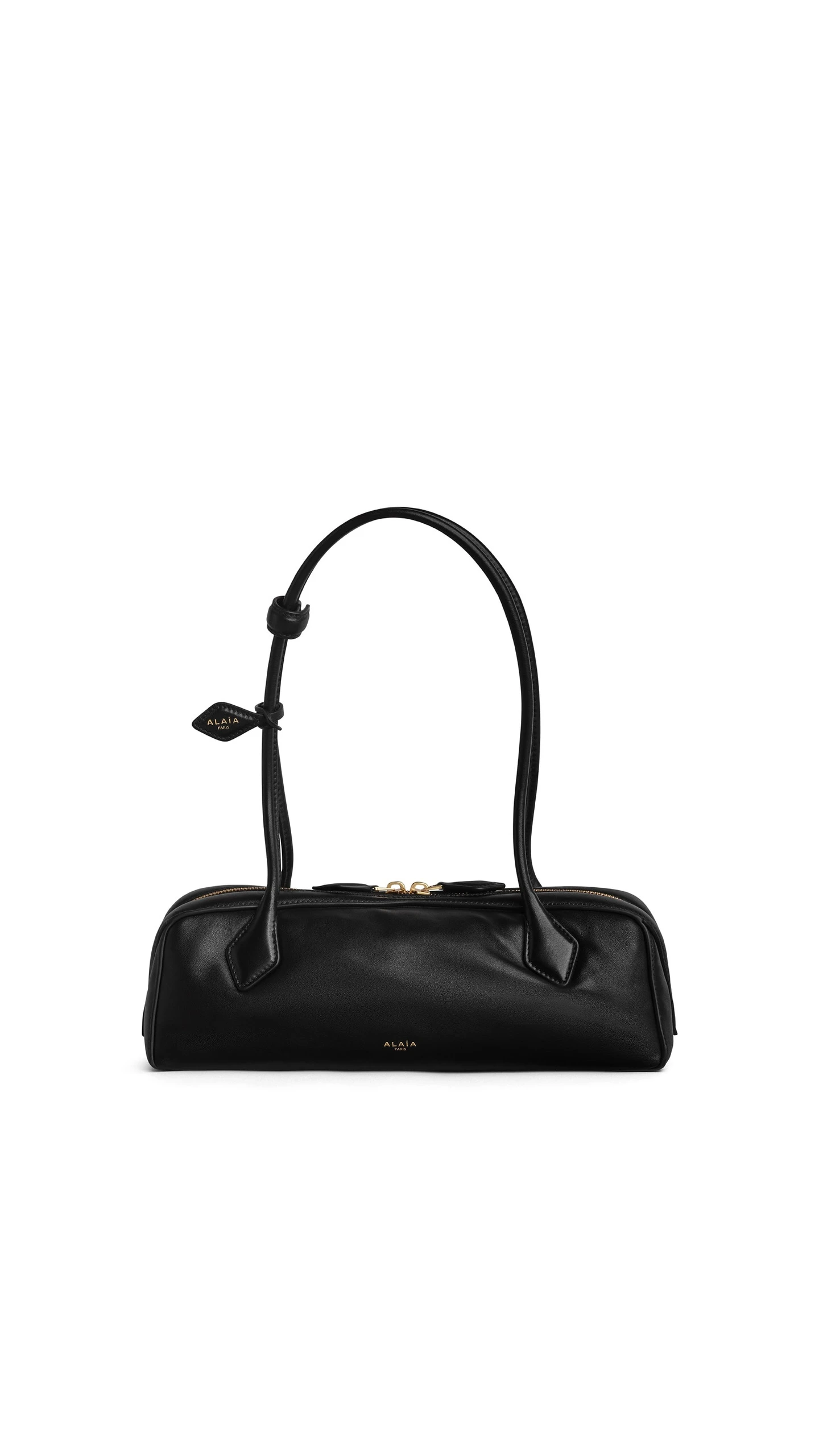 Alaia Le Teckel Medium Bag in Padded Leather, Black Alaia Le Teckel Medium Bag in Padded Leather, Black | Shoulder & Crossbody Bags | Luxury Shoes