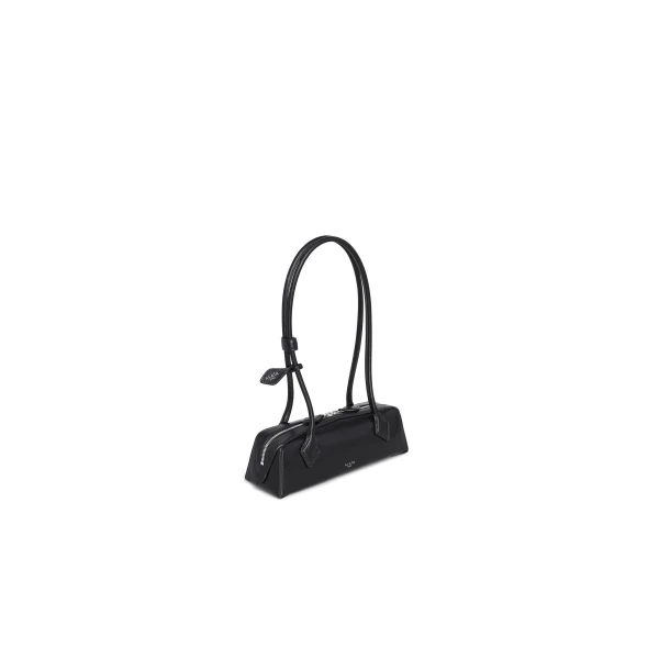 Alaia Le Teckel Small Bag in Leather, Black | Shoulder & Crossbody Bags | Luxury Shoes 