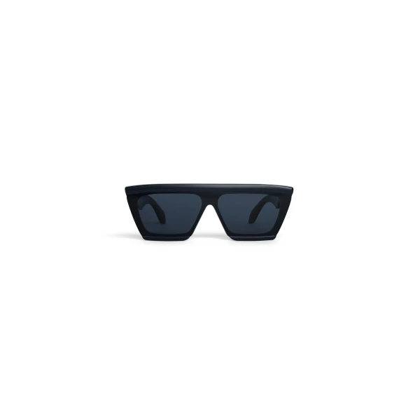 Alaia Mask Sunglasses in Blue | Sunglasses | Luxury Shoes 