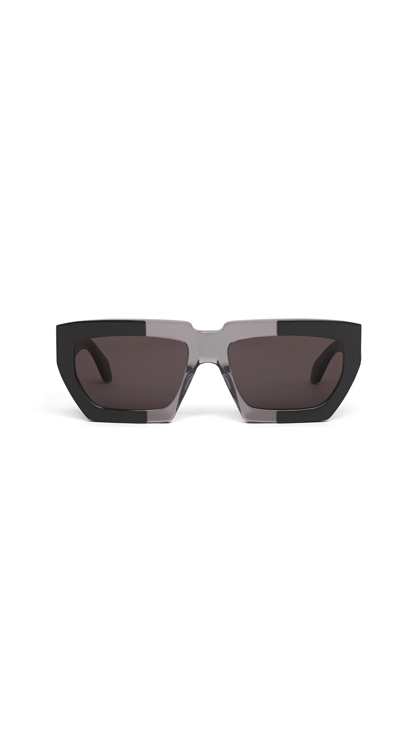 Alaia Melted Rectangular Sunglasses in Black and Grey Alaia Melted Rectangular Sunglasses in Black and Grey | Sunglasses | Luxury Shoes