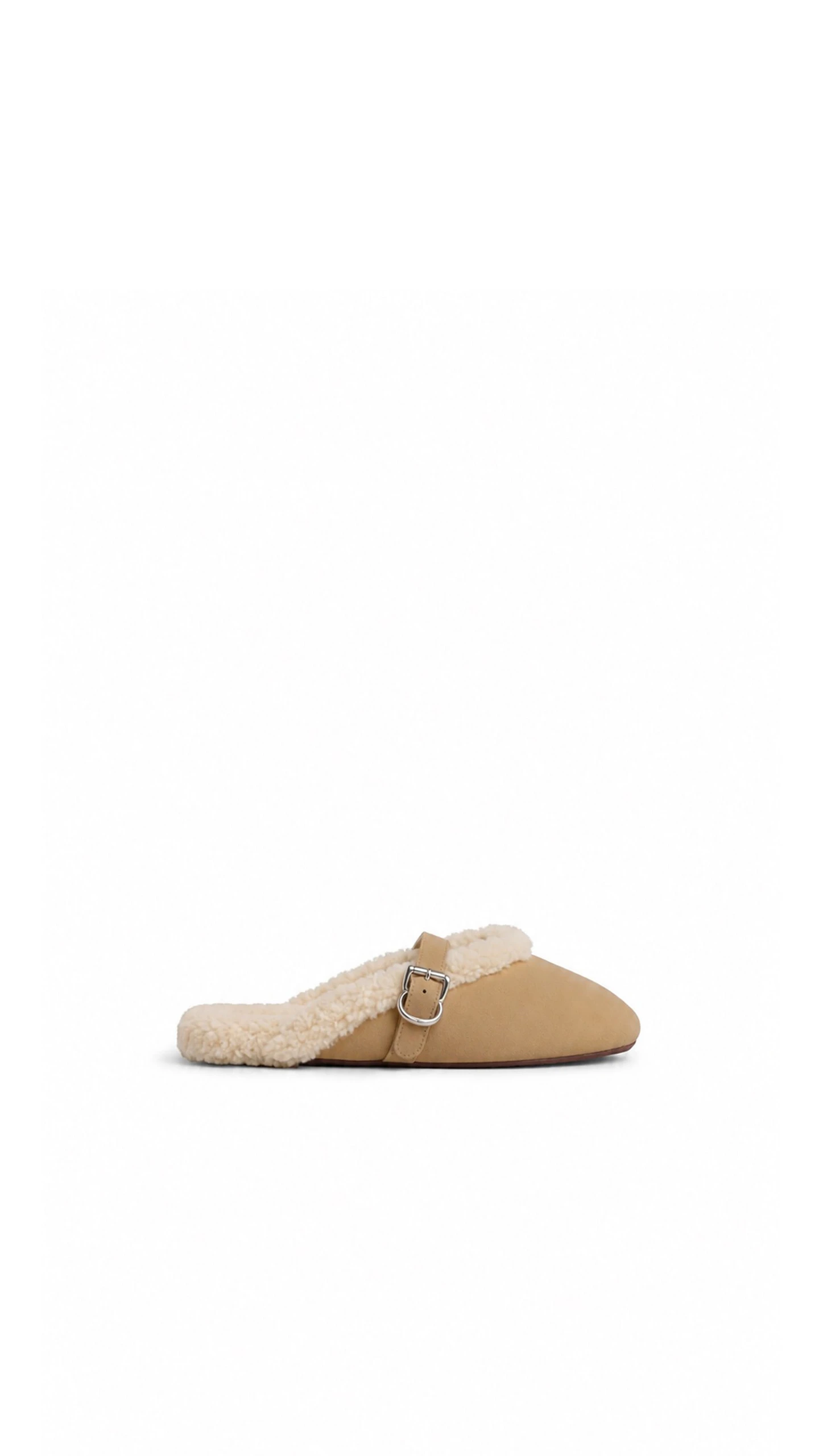 Alaia Mules in Merino Shearling, Camel Alaia Mules in Merino Shearling, Camel | Mules | Luxury Shoes