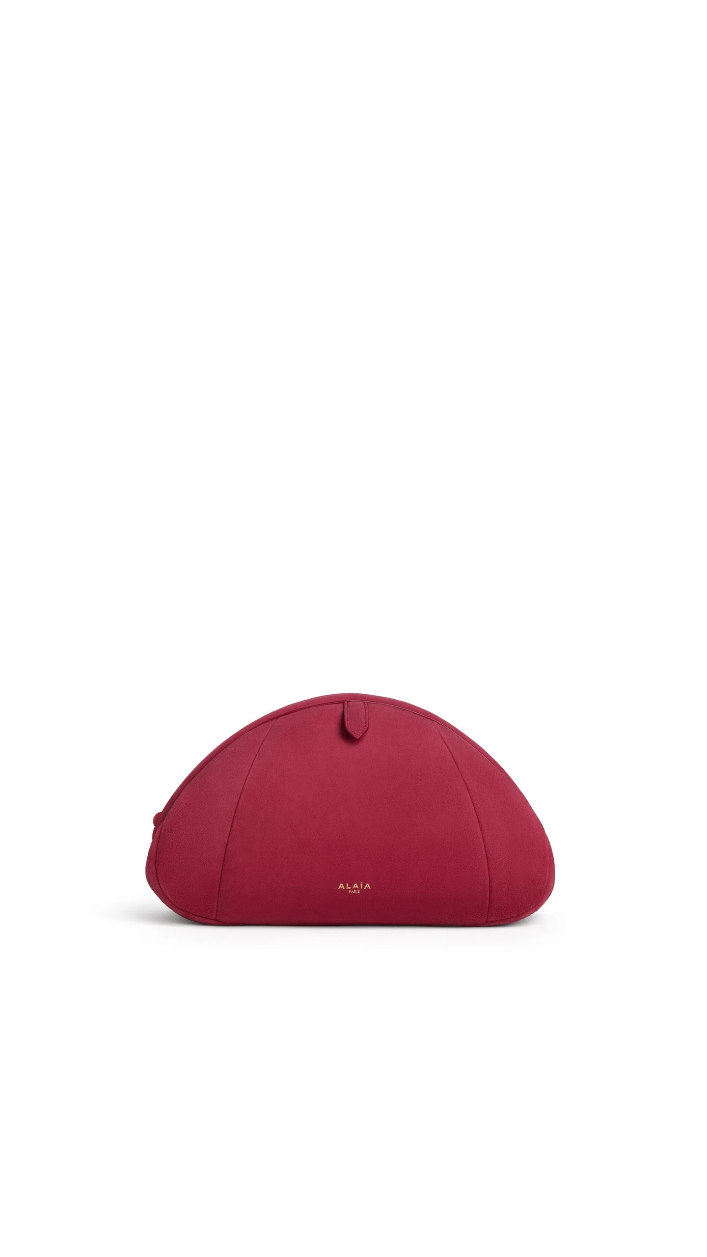 Alaia Purse Small Clutch in Suede, Carmine Alaia Purse Small Clutch in Suede, Carmine | Clutch Bags | Luxury Shoes