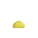 Alaia Purse Small Clutch in Suede, Lemon Yellow | Clutch Bags | Luxury Shoes 