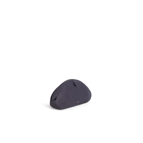 Alaia Purse Small Clutch in Suede, Violet Grey | Clutch Bags | Luxury Shoes 