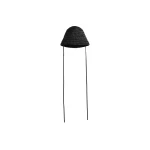 Alaia Raffia Hat in Black | Hats | Luxury Shoes 