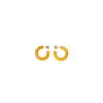 Alaia Ray Hoops in Amber | Earrings | Luxury Shoes 