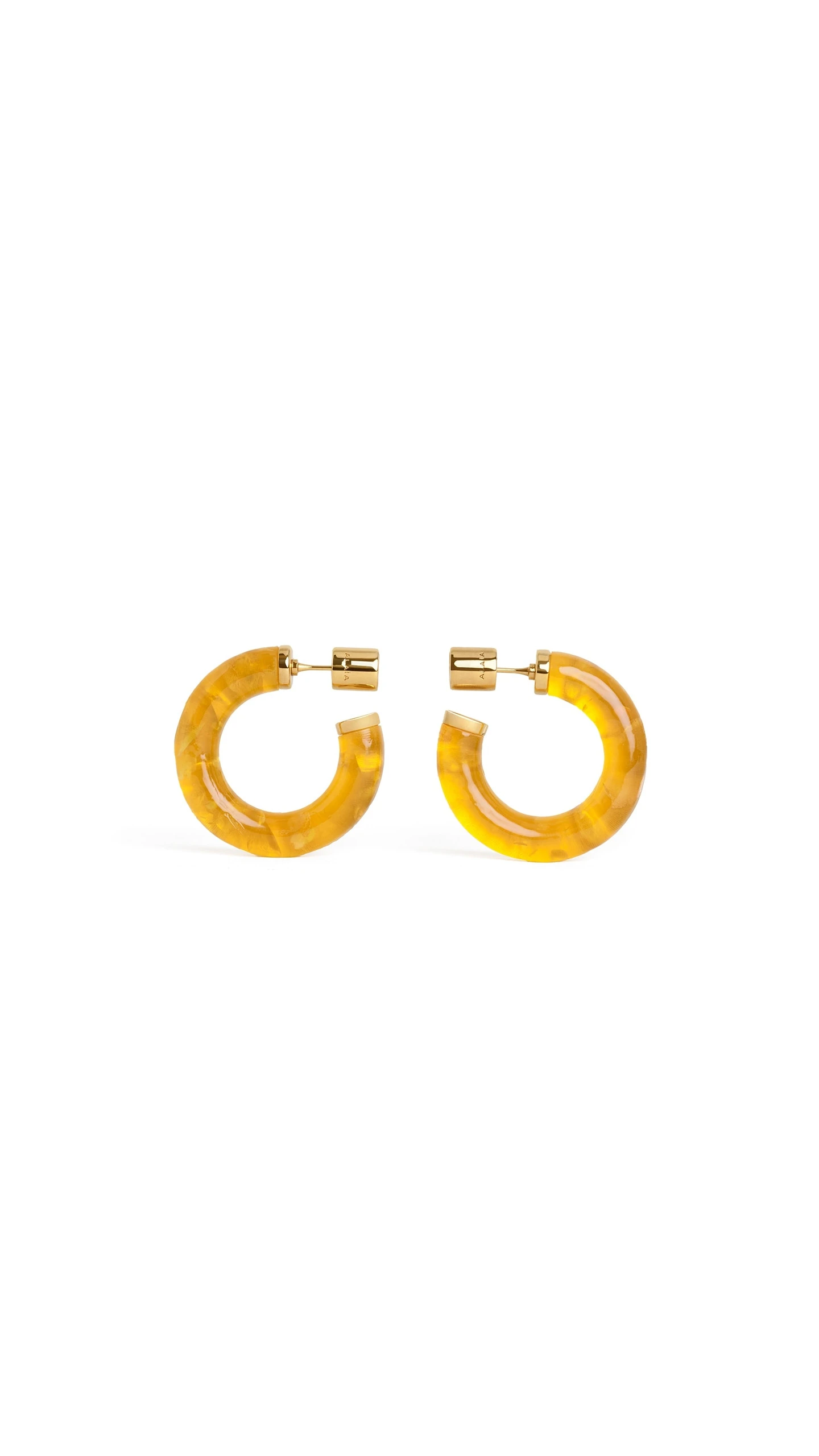 Alaia Ray Hoops in Amber Alaia Ray Hoops in Amber | Earrings | Luxury Shoes
