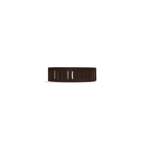 Alaia Rectangular Large Belt in Nubuck, Dark Brown | Belts | Luxury Shoes 