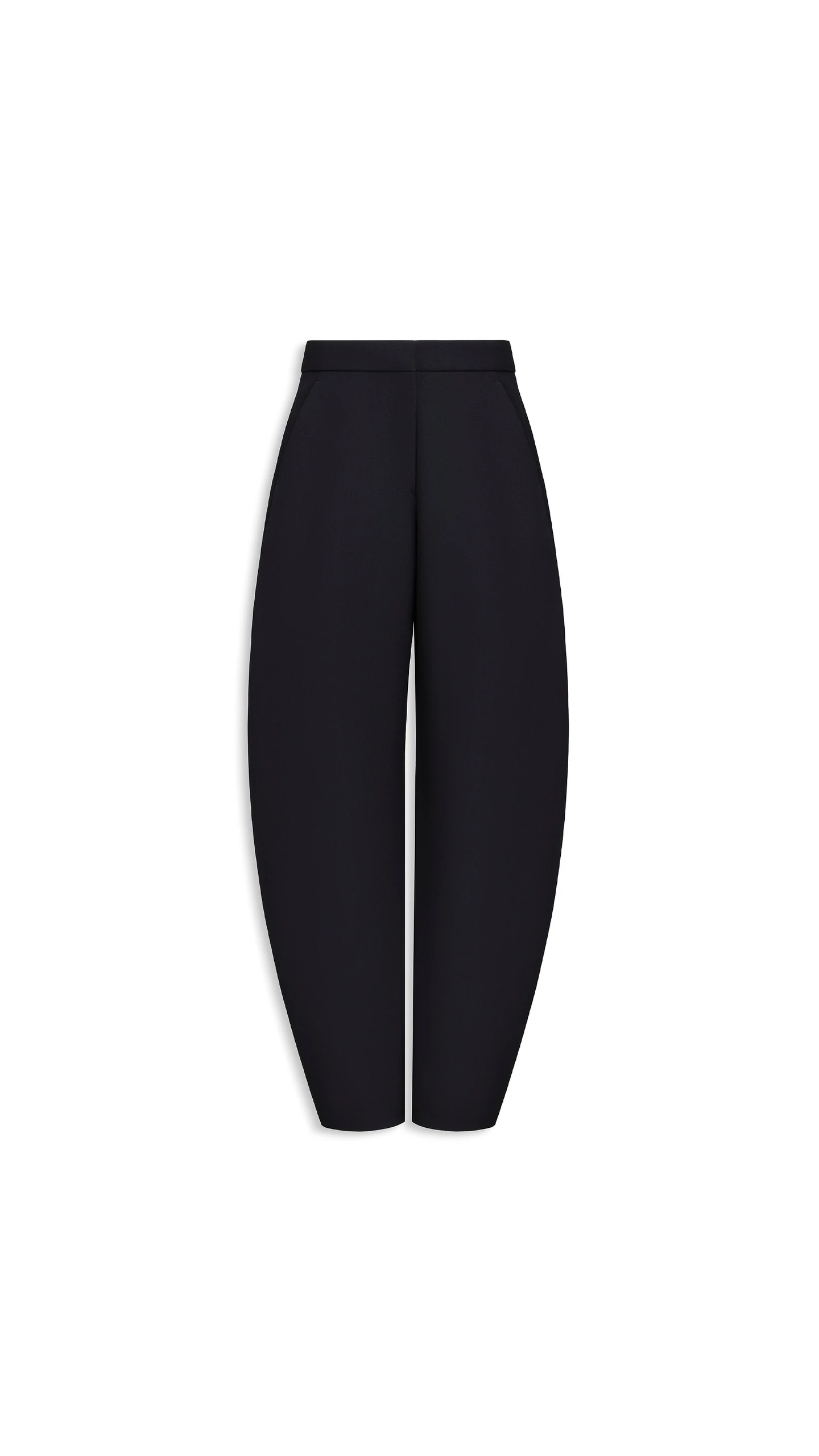 Alaia Round Tailored Pants in Black Alaia Round Tailored Pants in Black | Tailored pants | Luxury Shoes