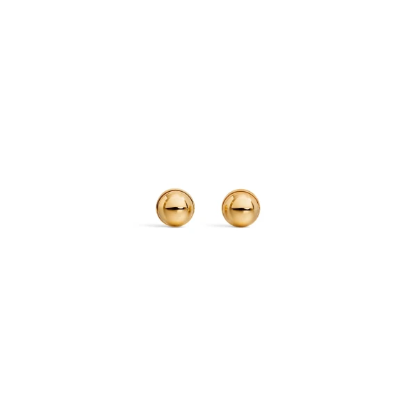 Sphere Earrings in Gold