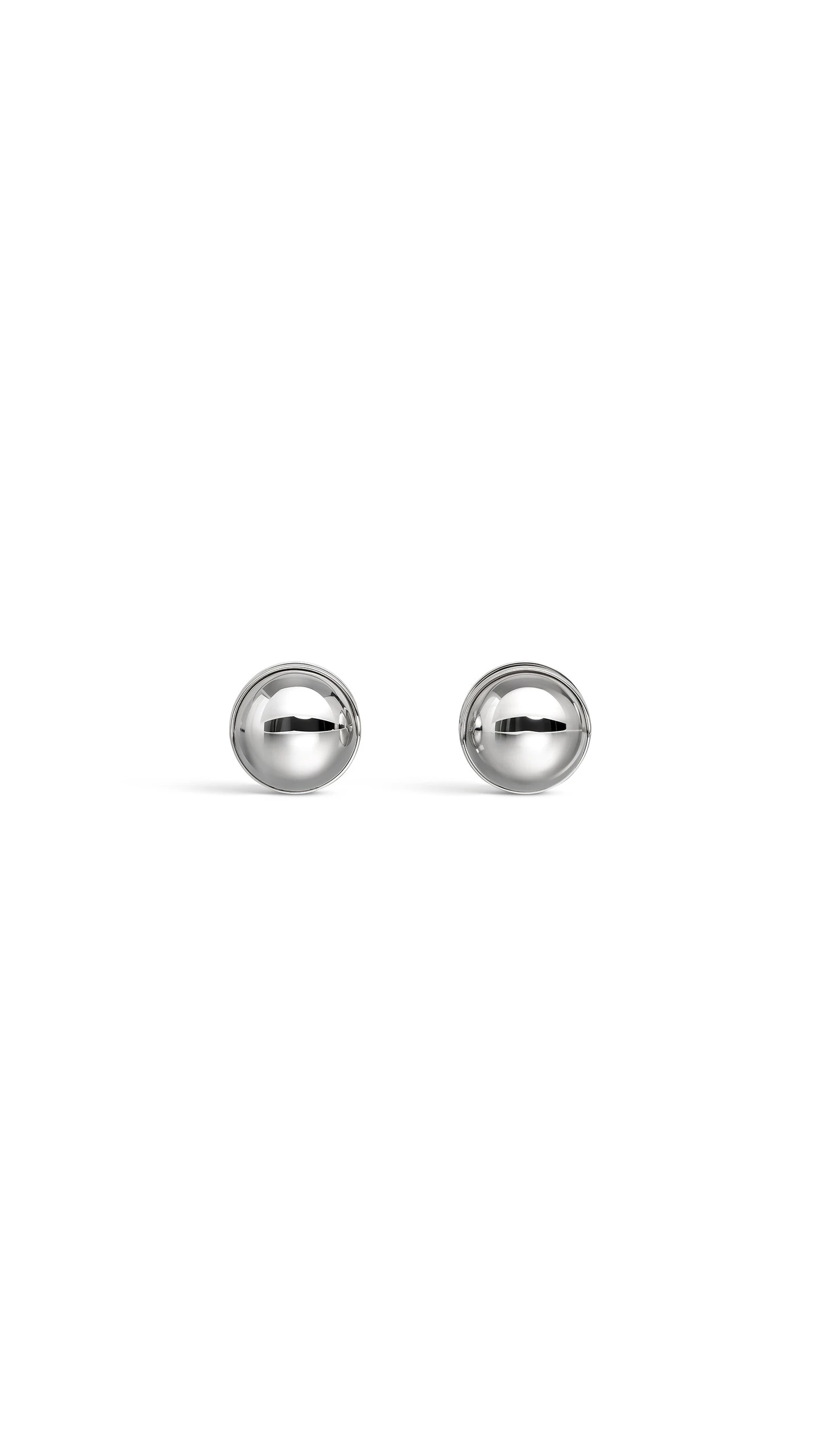 Alaia Sphere Earrings in Silver Alaia Sphere Earrings in Silver | Earrings | Luxury Shoes