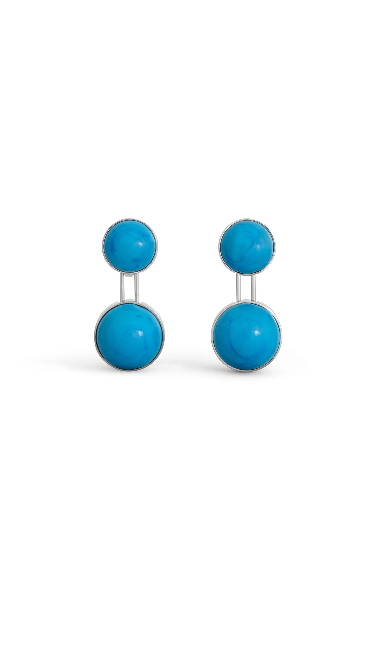 Alaia Sphere Small Pendant Earrings in Turquoise Alaia Sphere Small Pendant Earrings in Turquoise | Earrings | Luxury Shoes
