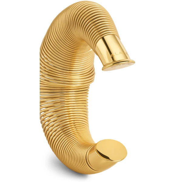 Alaia Spiral Cuff in Gold | Cuffs | Luxury Shoes 