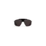 Alaia Square Aviator Sunglasses in Silver and Grey | Sunglasses | Luxury Shoes 