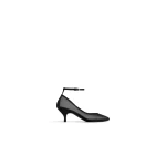 Alaia Strappy Pumps in Mesh, Black, 60 mm | Heels | Luxury Shoes 