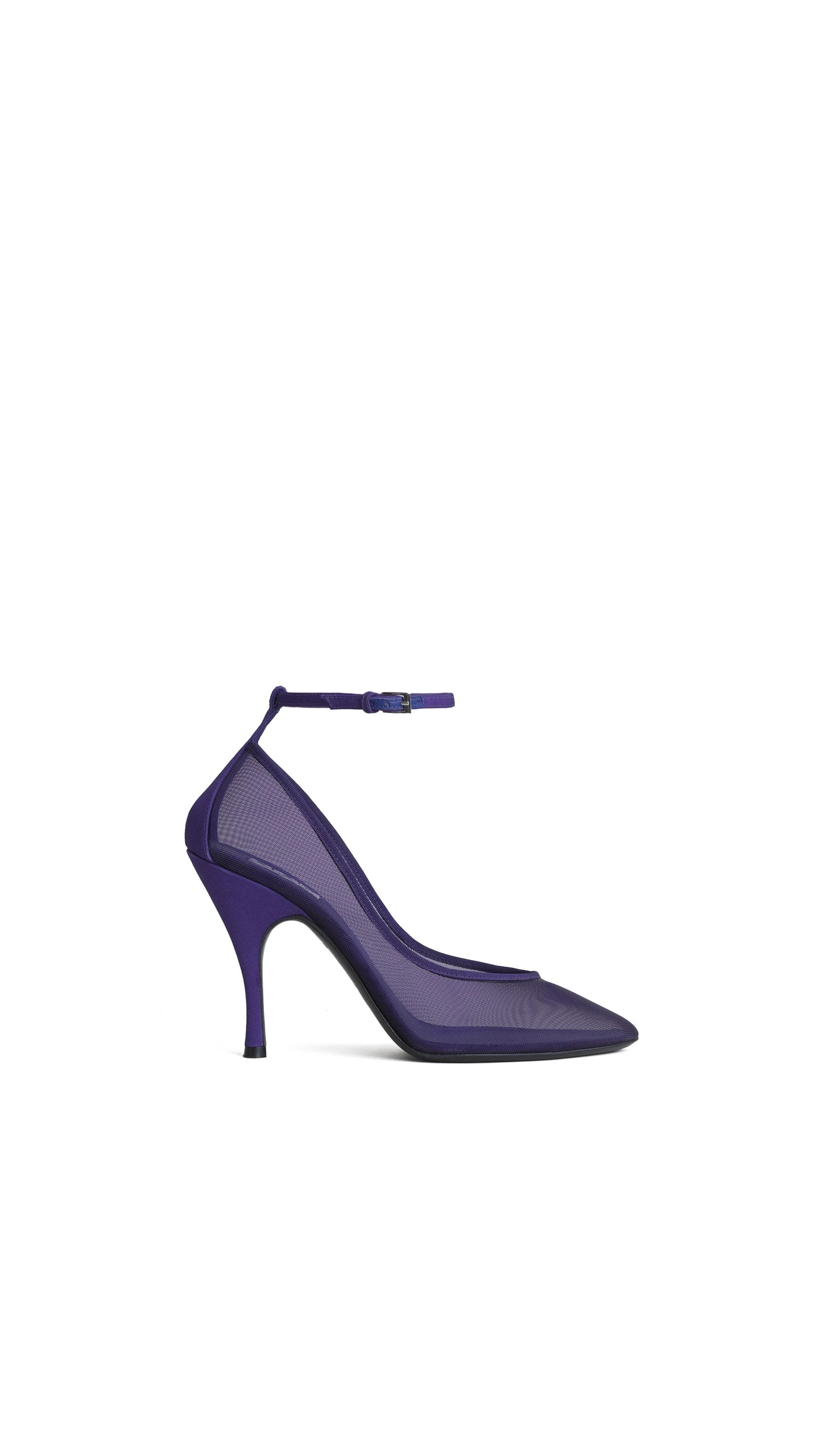Alaia Strappy Pumps in Mesh, Iris Alaia Strappy Pumps in Mesh, Iris | Heels | Luxury Shoes
