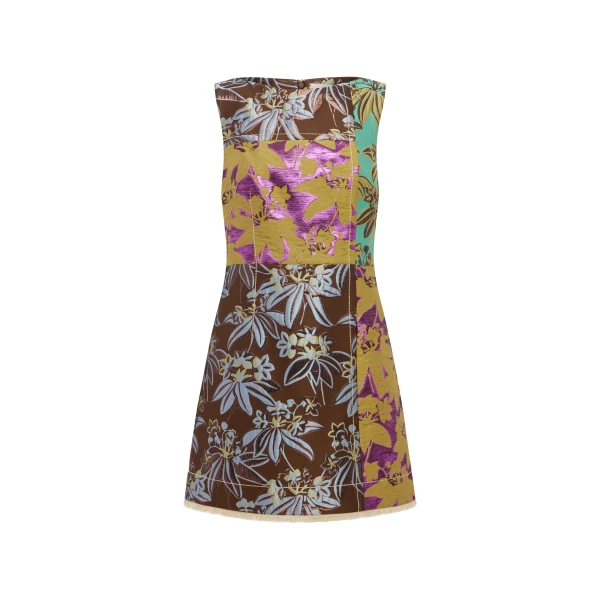 Alémais Bodie Jacquard Mini Dress
