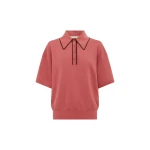 Alémais Valentina Blush Knit Polo