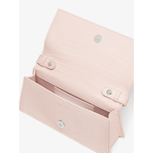 Pink Alexander McQueen Jewelled Mini Bag, view 5 | Mini Bags