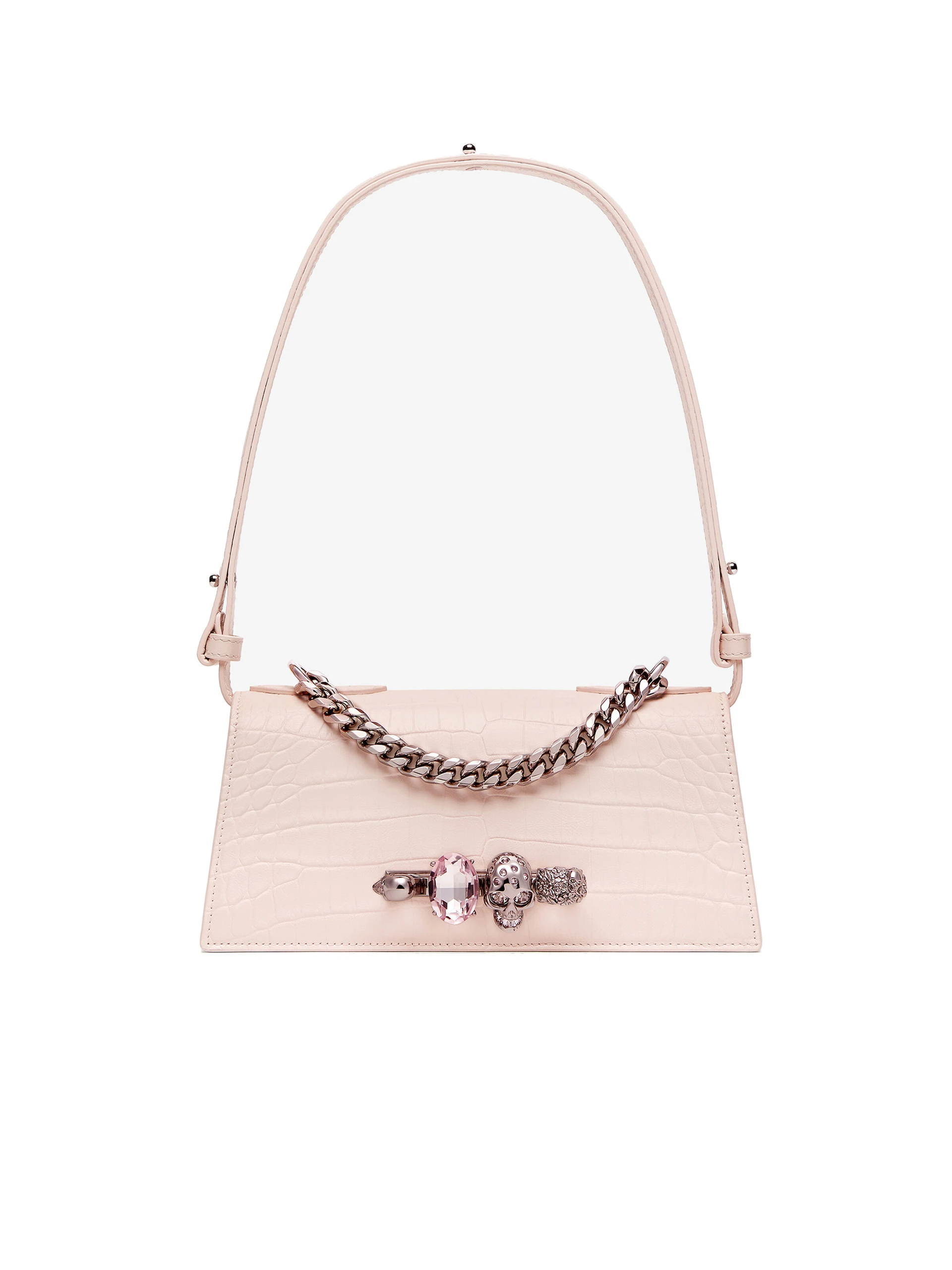 Alexander McQueen Jewelled Mini Bag Pink Alexander McQueen Jewelled Mini Bag | Mini Bags
