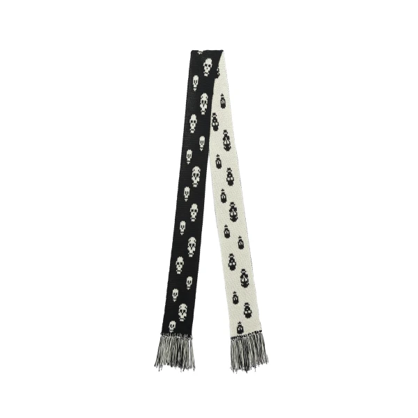 Skull Knit Scarf