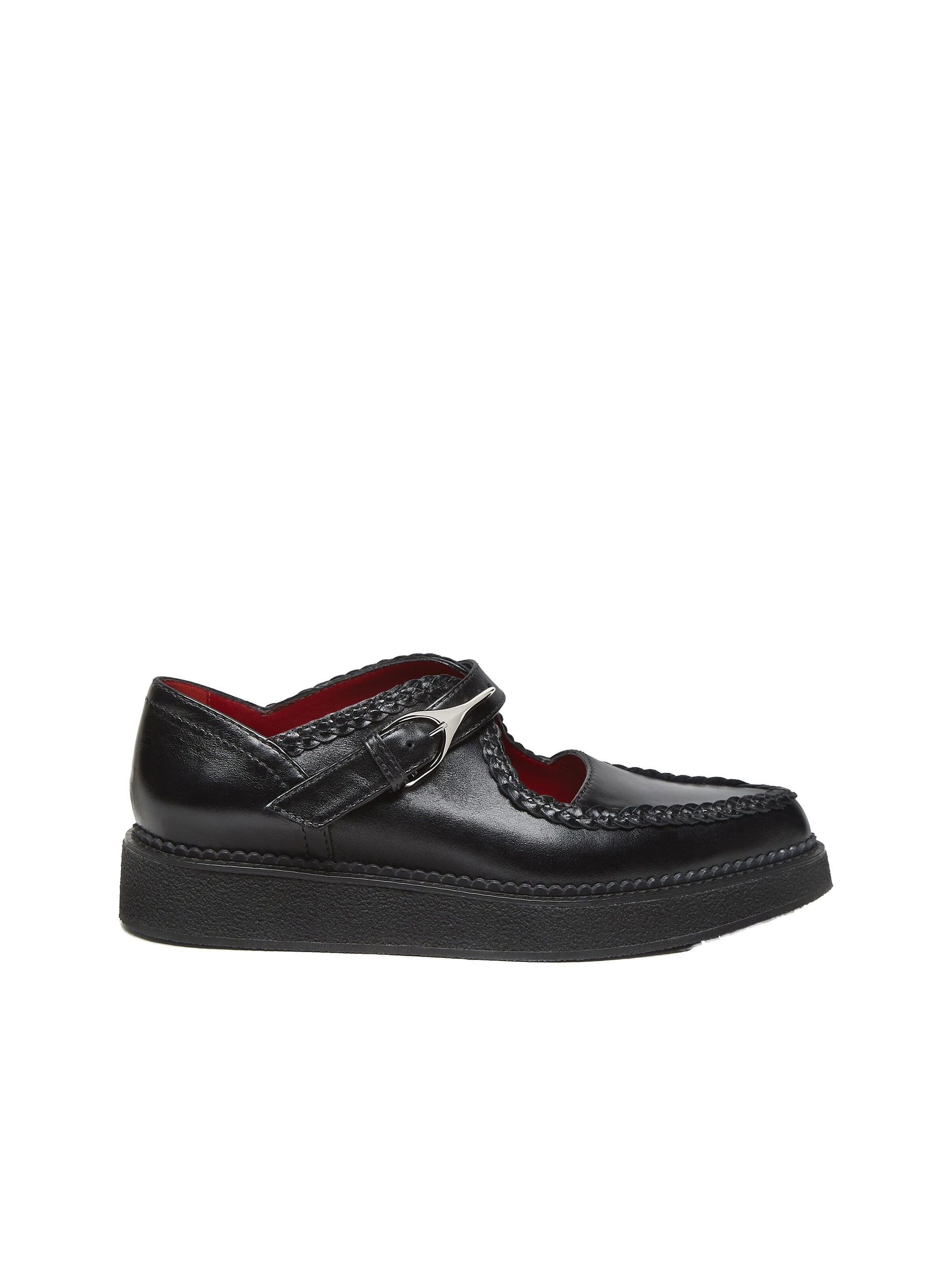 Alexander McQueen Wishbone Creeper Black Alexander McQueen Wishbone Creeper | Flats