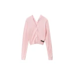 Alexander Wang Button-Front Cardigan in Ballet Pink | Luxury Shoes 