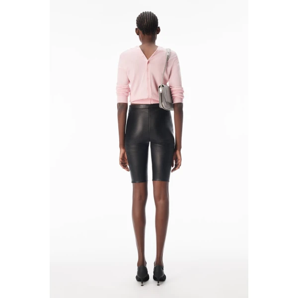 Alexander Wang Button-Front Cardigan in Ballet Pink | Cardigan | Luxury Shoes 