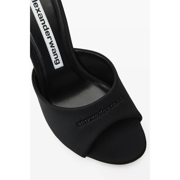 Alexander Wang Cher 105mm Mule in Black | Mules | Luxury Shoes 