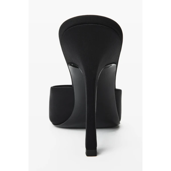 Alexander Wang Cher 105mm Mule in Black | Mules | Luxury Shoes 