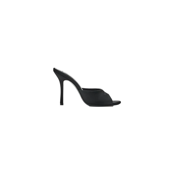 Alexander Wang Cher 105mm Mule in Black | Luxury Shoes 