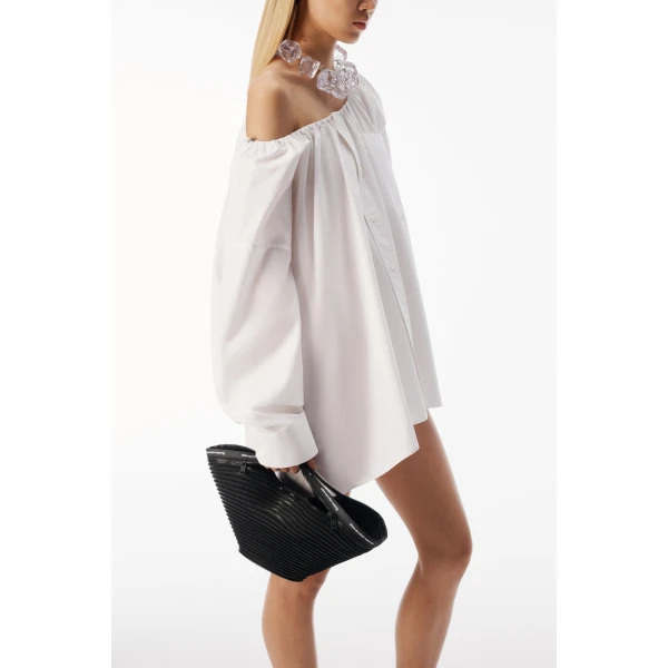 Alexander Wang Disc Small Zipper Tote in Black | Totes & Top-Handle Bags | Luxury Shoes 