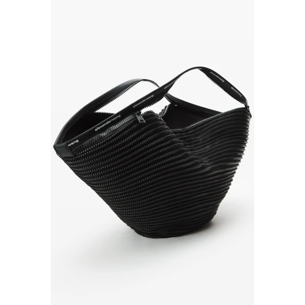 Alexander Wang Disc Zipper Large Tote in Black | Totes & Top-Handle Bags | Luxury Shoes 