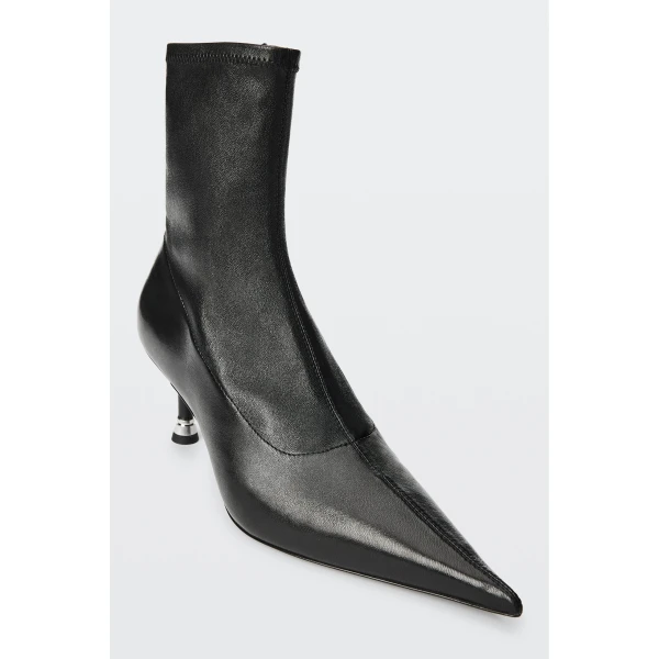 Alexander Wang Fei 65mm Stretch Ankle Boot in Black | Boots | Luxury Shoes 
