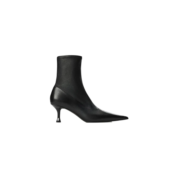 Alexander Wang Fei 65mm Stretch Ankle Boot in Black | Luxury Shoes 