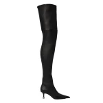 Alexander Wang Fei 65mm Stretch Thigh High Boot in Black | Luxury Shoes 