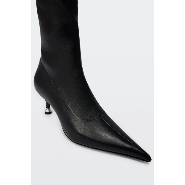 Alexander Wang Fei 65mm Stretch Thigh High Boot in Black | Boots | Luxury Shoes 