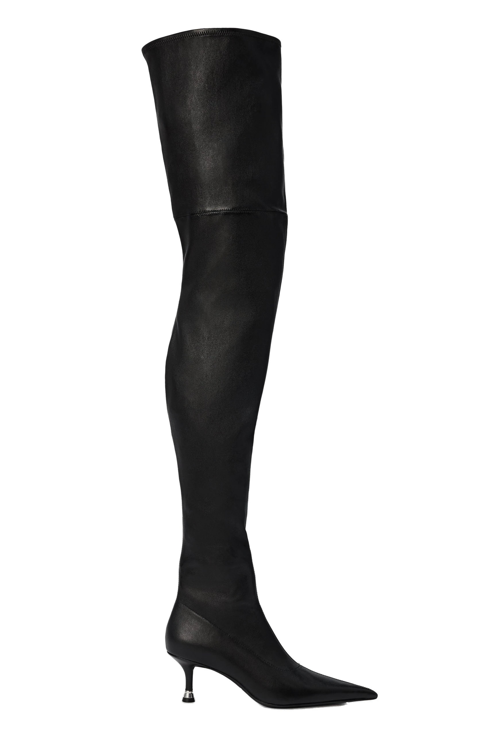Alexander Wang Fei 65mm Stretch Thigh High Boot in Black Alexander Wang Fei 65mm Stretch Thigh High Boot in Black | Luxury Shoes