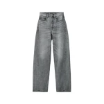 Alexander Wang Float Mid-Rise Relaxed Shadow Pocket Jean in Washed Grey | Luxury Shoes 
