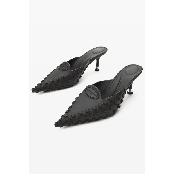 Alexander Wang Griphoria 65mm 3D Printed Mule in Black | Mules | Luxury Shoes 