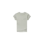Alexander Wang Layered Short-Sleeve Top in Blaze Green | Luxury Shoes 
