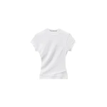 Alexander Wang Layered Short-Sleeve Top in White | Luxury Shoes 