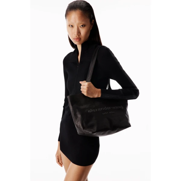 Alexander Wang Logo Track Stripe Dress in Black | Dresses | Luxury Shoes 