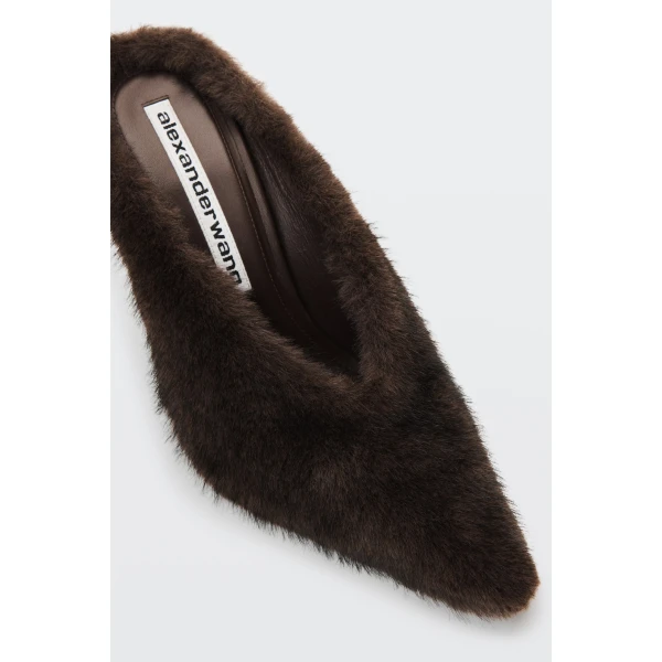 Alexander Wang Natasha 105mm Pump in Brown | Heels | Luxury Shoes 
