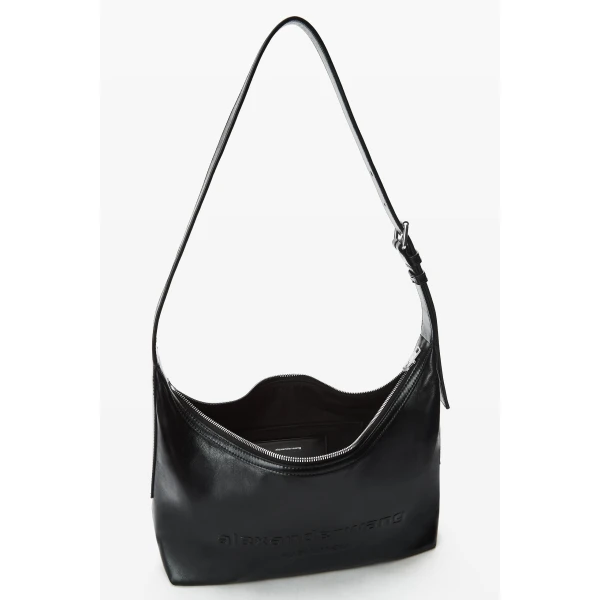 Alexander Wang Punch Sling Crossbody Bag in Black | Shoulder & Crossbody Bags | Luxury Shoes 