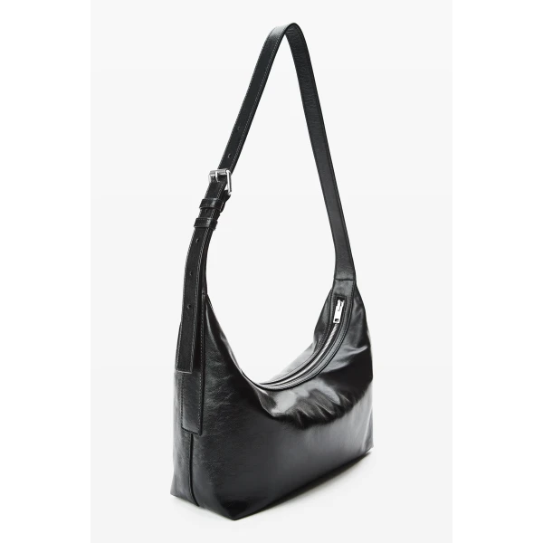 Alexander Wang Punch Sling Crossbody Bag in Black | Shoulder & Crossbody Bags | Luxury Shoes 