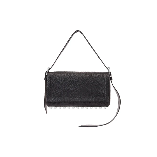 Alexander Wang Ricco Medium Flap Bag in Black | Luxury Shoes 