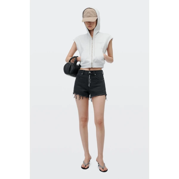 Alexander Wang Rocco Reissue Mini Duffle Bag in Black | Totes & Top-Handle Bags | Luxury Shoes 