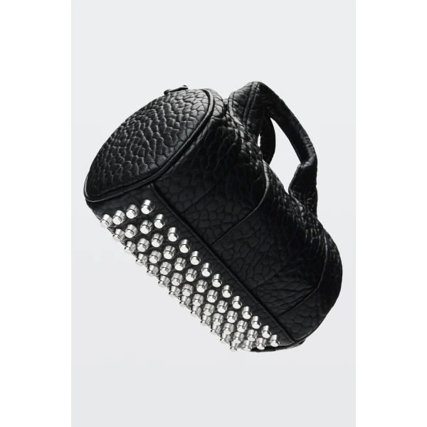 Alexander Wang Rocco Reissue Mini Duffle Bag in Black | Totes & Top-Handle Bags | Luxury Shoes 